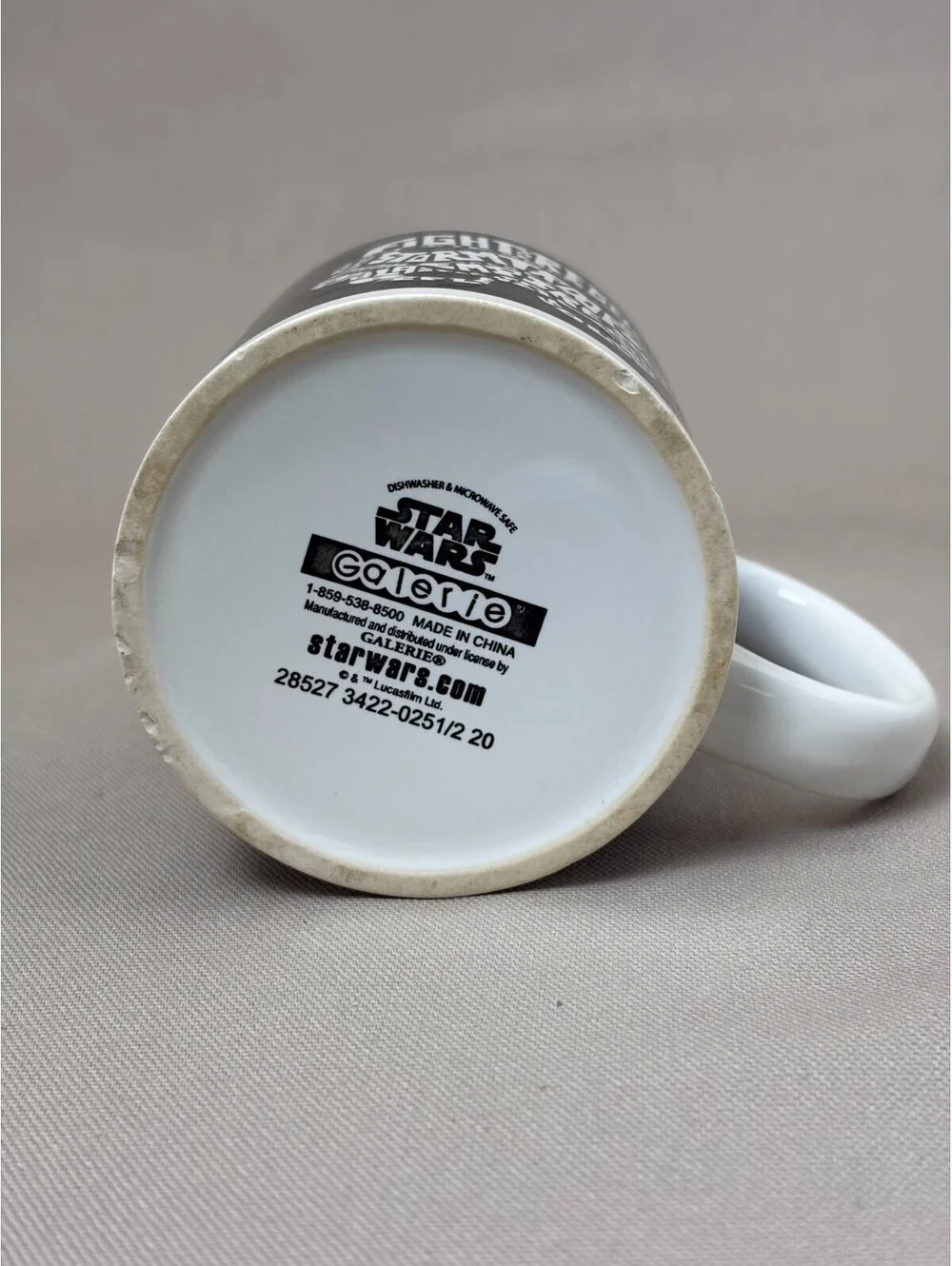 Star Wars Mug Galerie Stormtrooper R2D2 Word Art Typography Ceramic Cup 11 oz